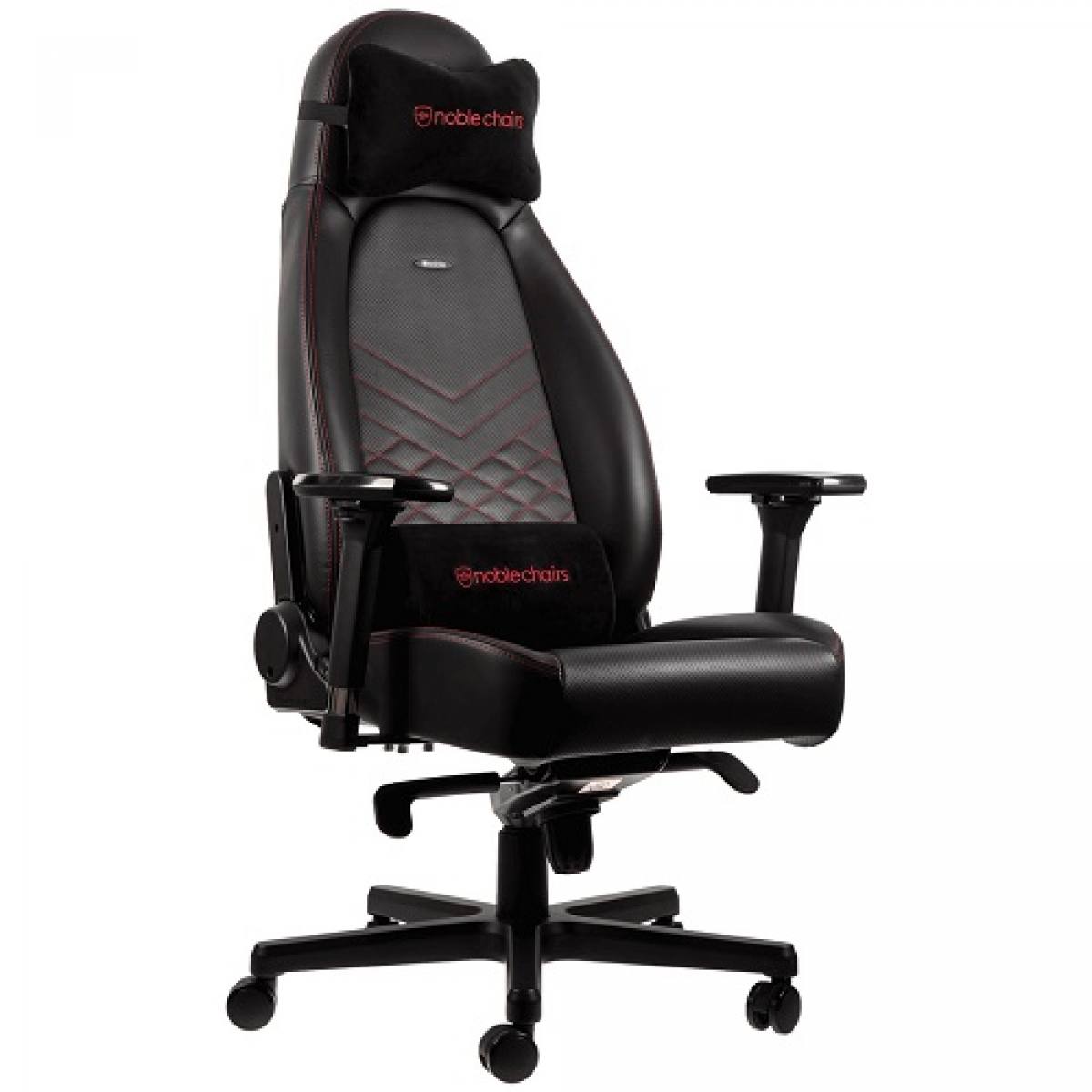 NOBLECHAIRS ICON SERIES - BLACK/RED